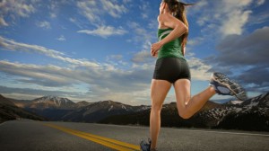 running
